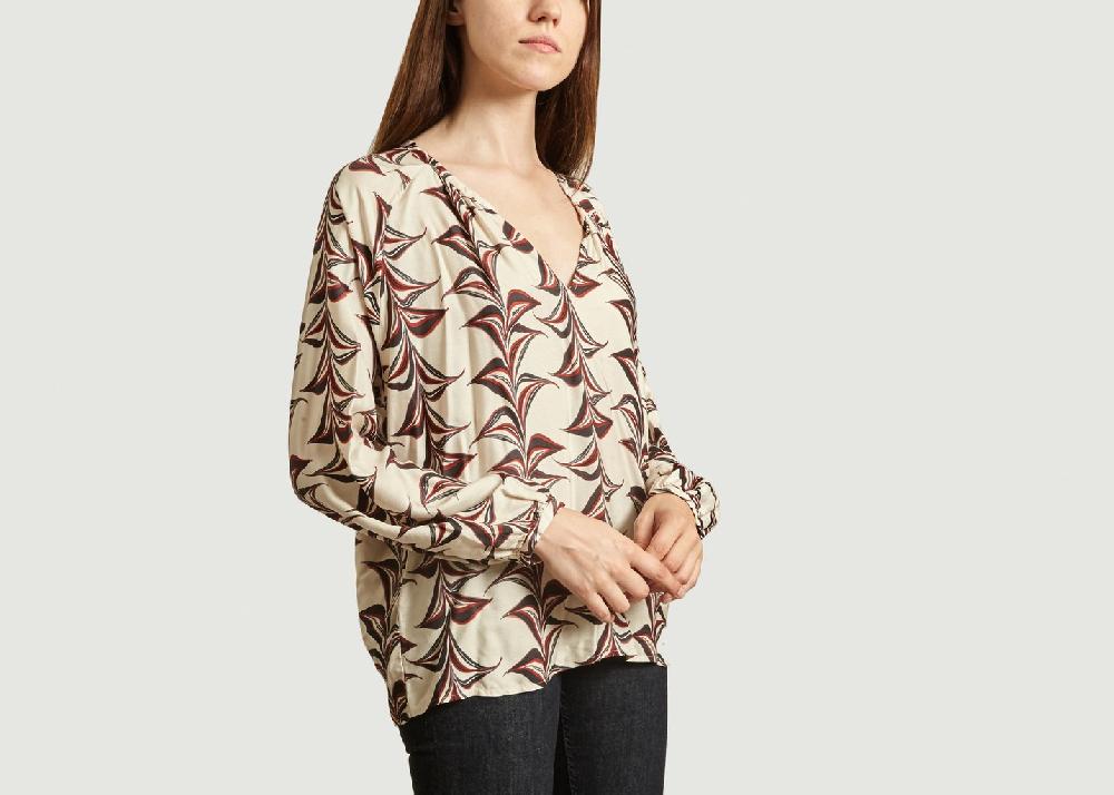 L'exception Blouse Imprimée Chicana Multicolore Diega