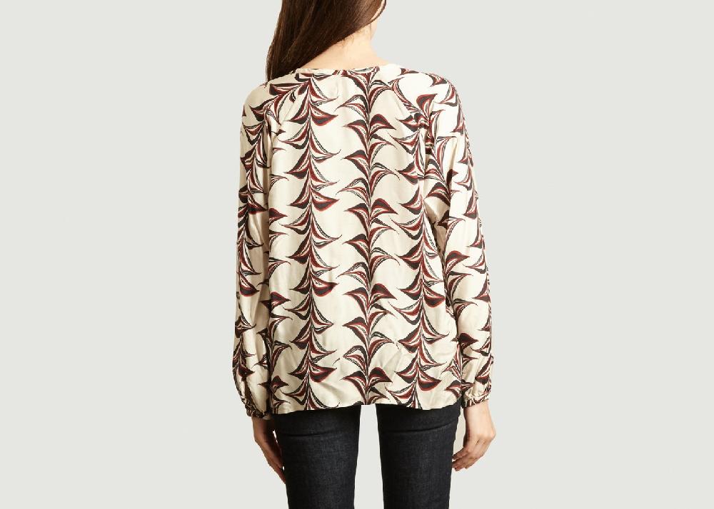L'exception Blouse Imprimée Chicana Multicolore Diega