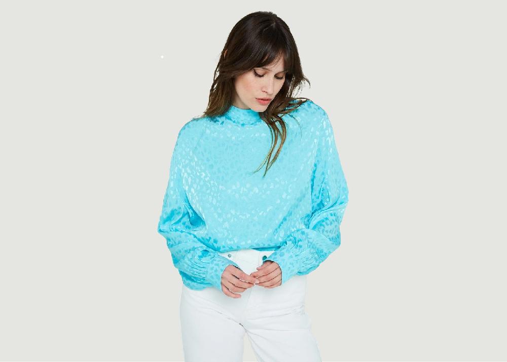 l'exception Blouse Liliane Ristolas Azur Modetrotter