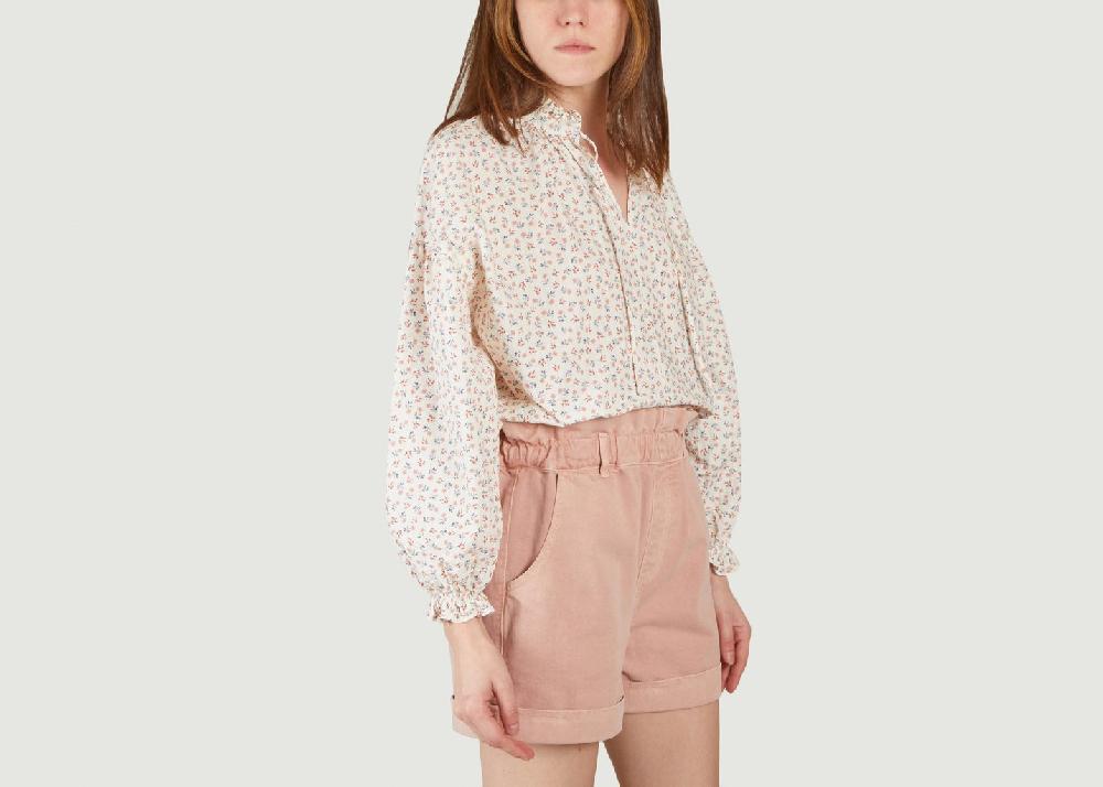L'exception Blouse Oversize Motif Fleuri Olivia Judah Multicolore The New Society