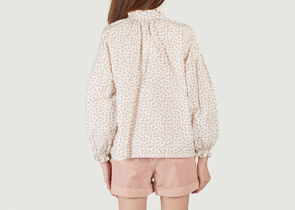 L'exception Blouse Oversize Motif Fleuri Olivia Judah Multicolore The New Society