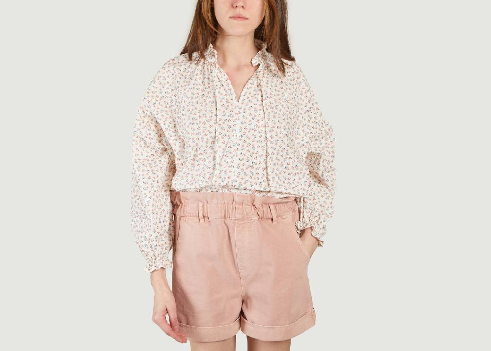 l'exception Blouse oversize motif fleuri Olivia Judah Multicolore The new society
