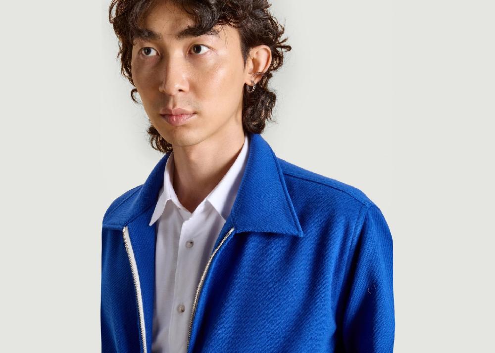 L'exception Blouson Alexandre Bleu électrique Soubacq