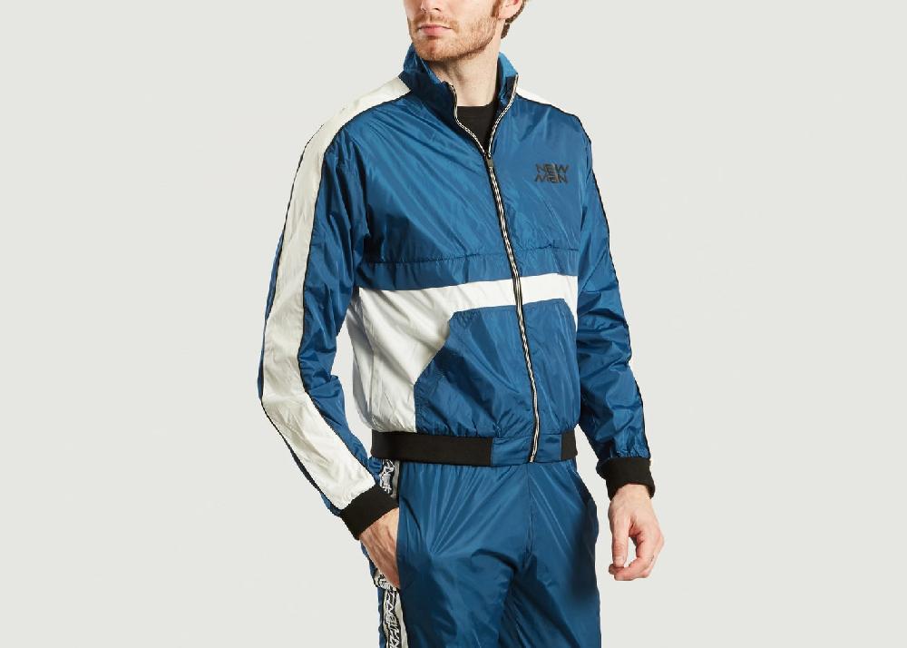 L'exception Blouson Andrea Crews X New Man Cobalt Andrea Crews