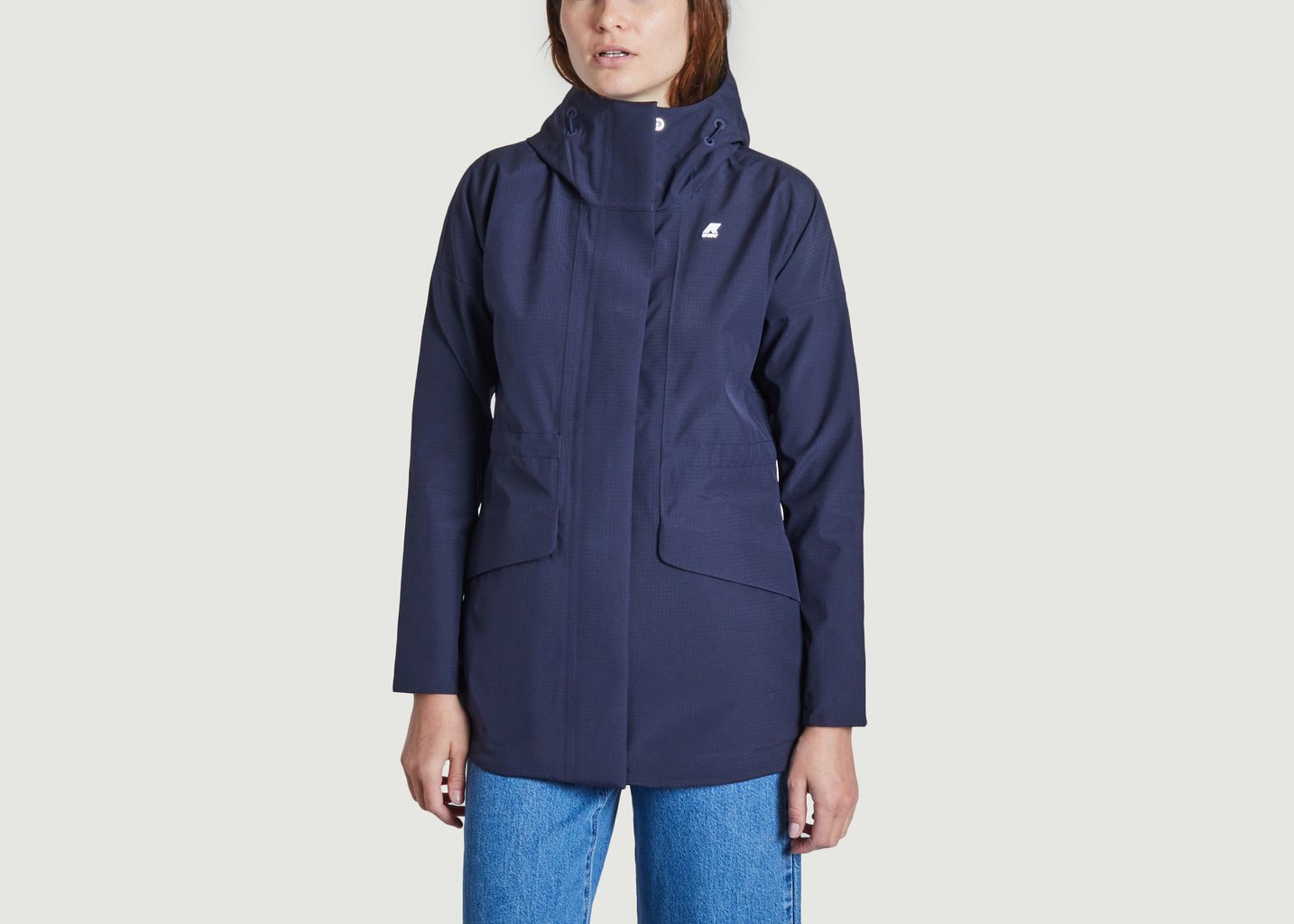 L'exception Blouson Ildel Bonded Jersey Bleu Marine K Way
