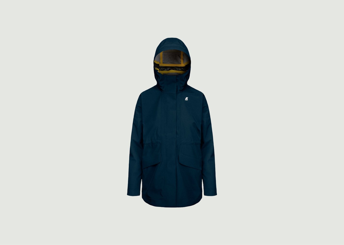 l'exception Blouson Ildel Bonded Jersey Bleu Marine K Way