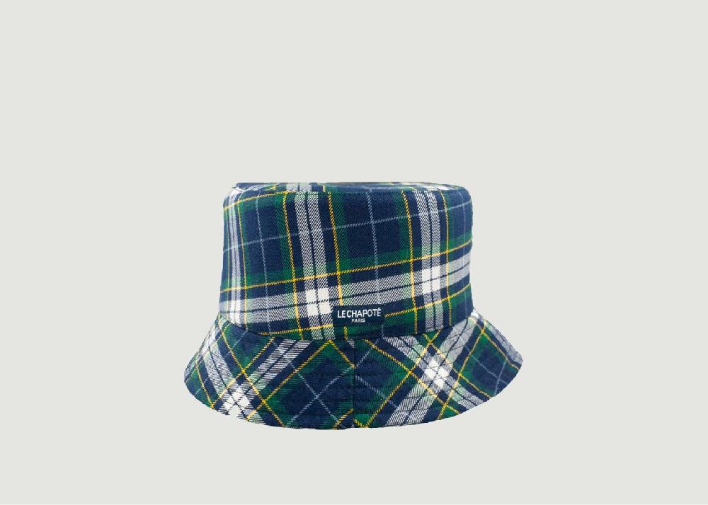 l'exception Bob Écossais en laine Bleu Marine Le Chapoté