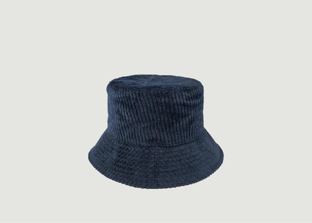 L'exception Bob En Velours Côtelé De Coton Bleu Marine Le Chapoté