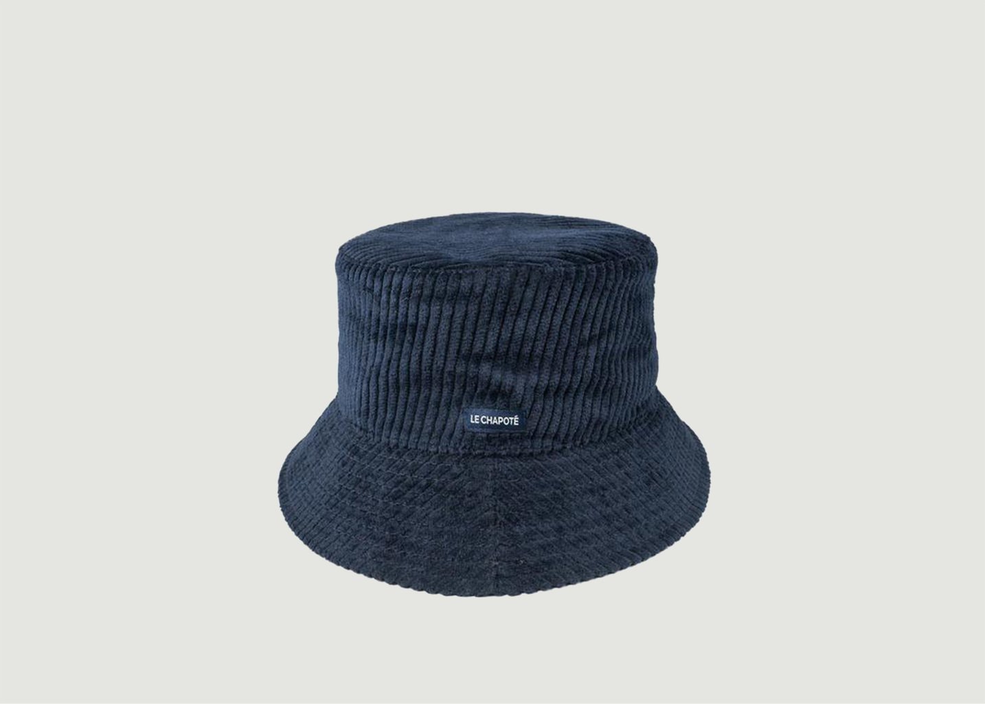 l'exception Bob en Velours Côtelé de coton Bleu Marine Le Chapoté