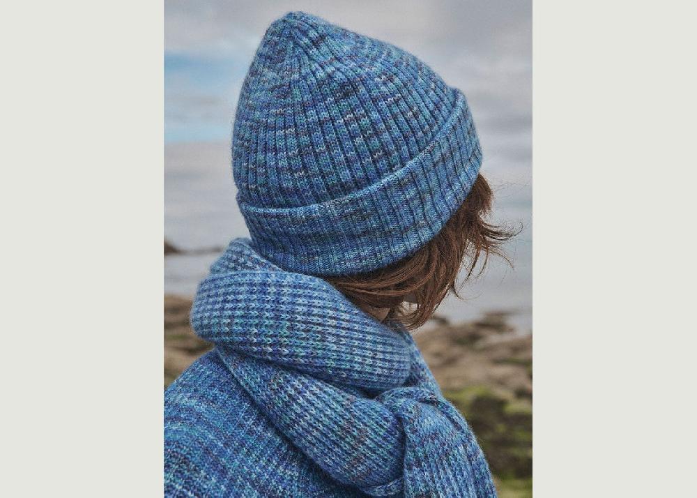 L'exception Bonnet Chantal Bleu Lafrançaise Mailles In France
