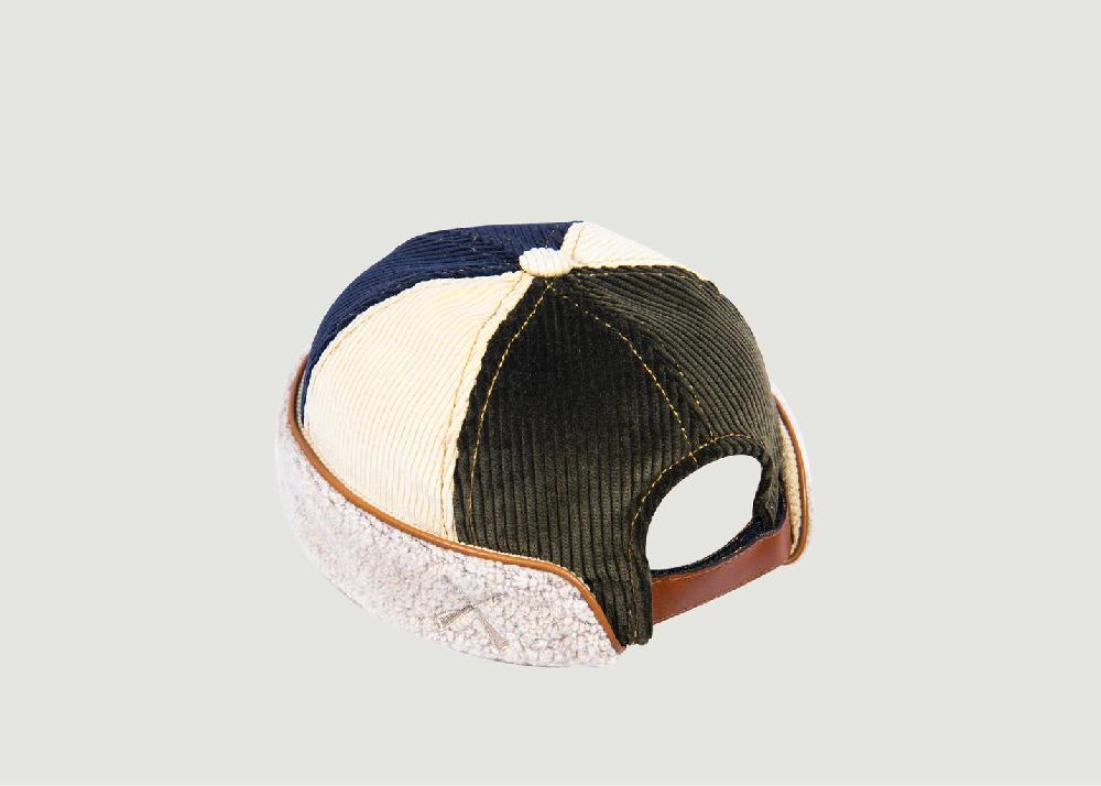 l'exception Bonnet Docker Miki Multicolore Béton Ciré