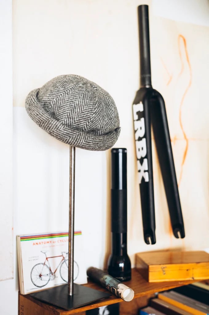 L'exception Bonnet Miki Docker Beanie Gris Béton Ciré