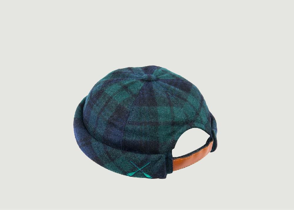 l'exception Bonnet Miki Docker Beanie Multicolore Béton Ciré