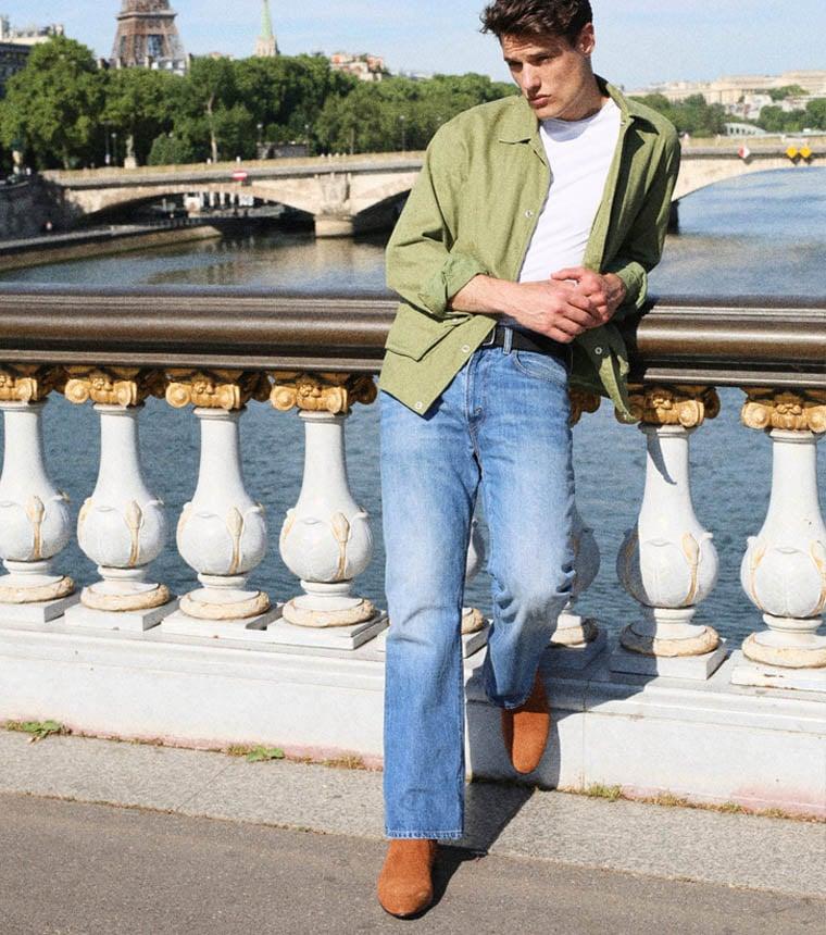 L'exception Boots Dallas En Daim Camel Philippe Zorzetto