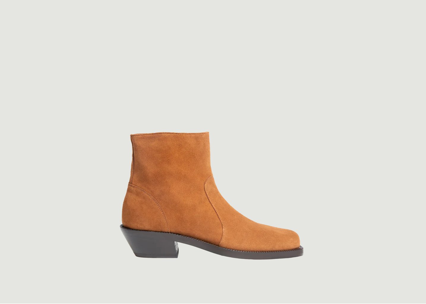 l'exception Boots Dallas en Daim Camel Philippe Zorzetto