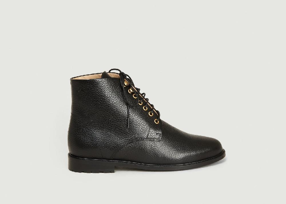 L'exception Boots Lucienne Noir Odaje Ex M.Moustache