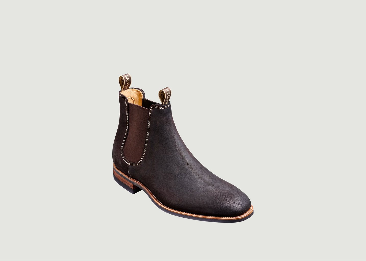 l'exception Boots Mansfield Marron Foncé Barker Shoes