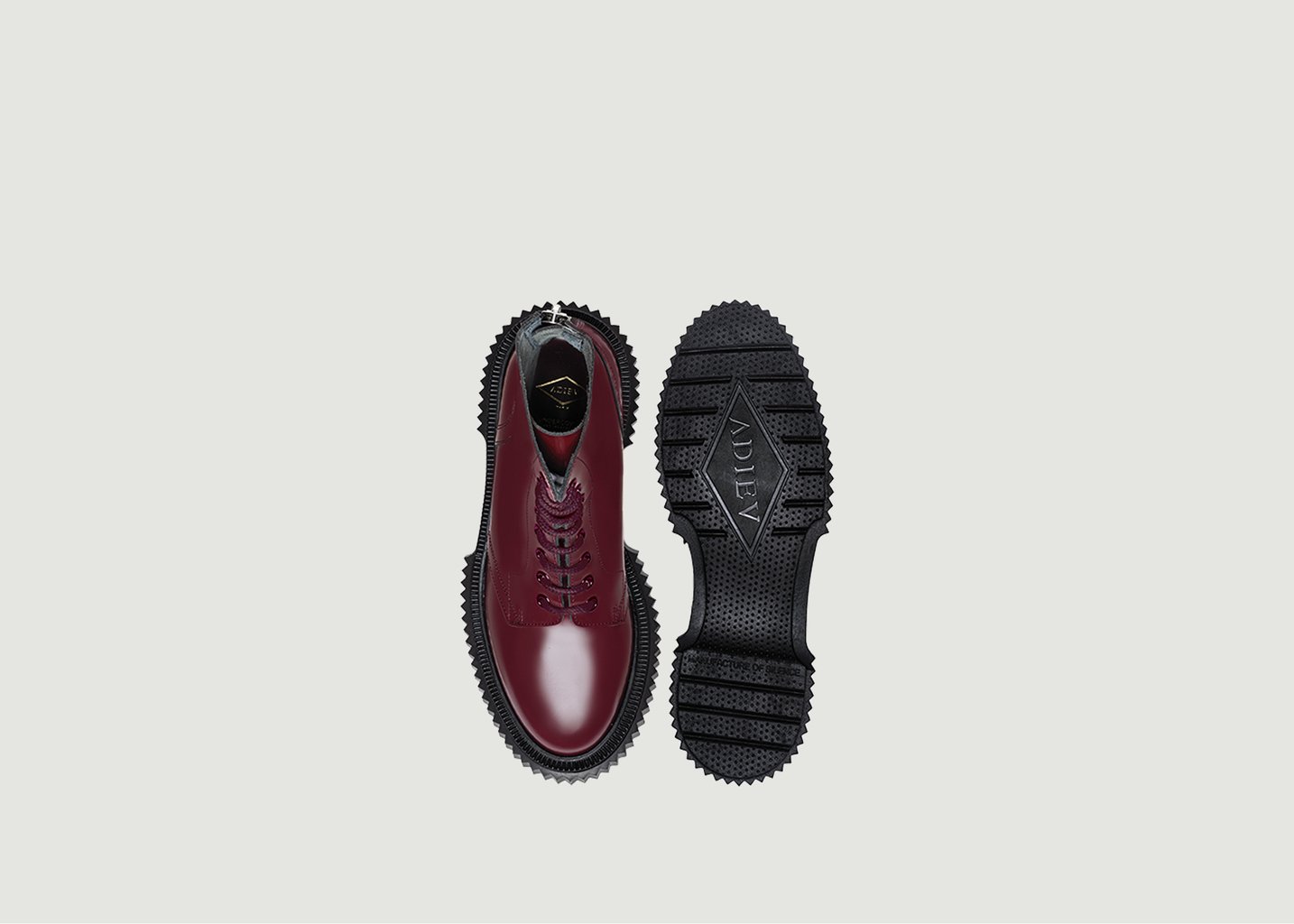 L'exception Boots Type 196 X Undercover Bordeaux Adieu