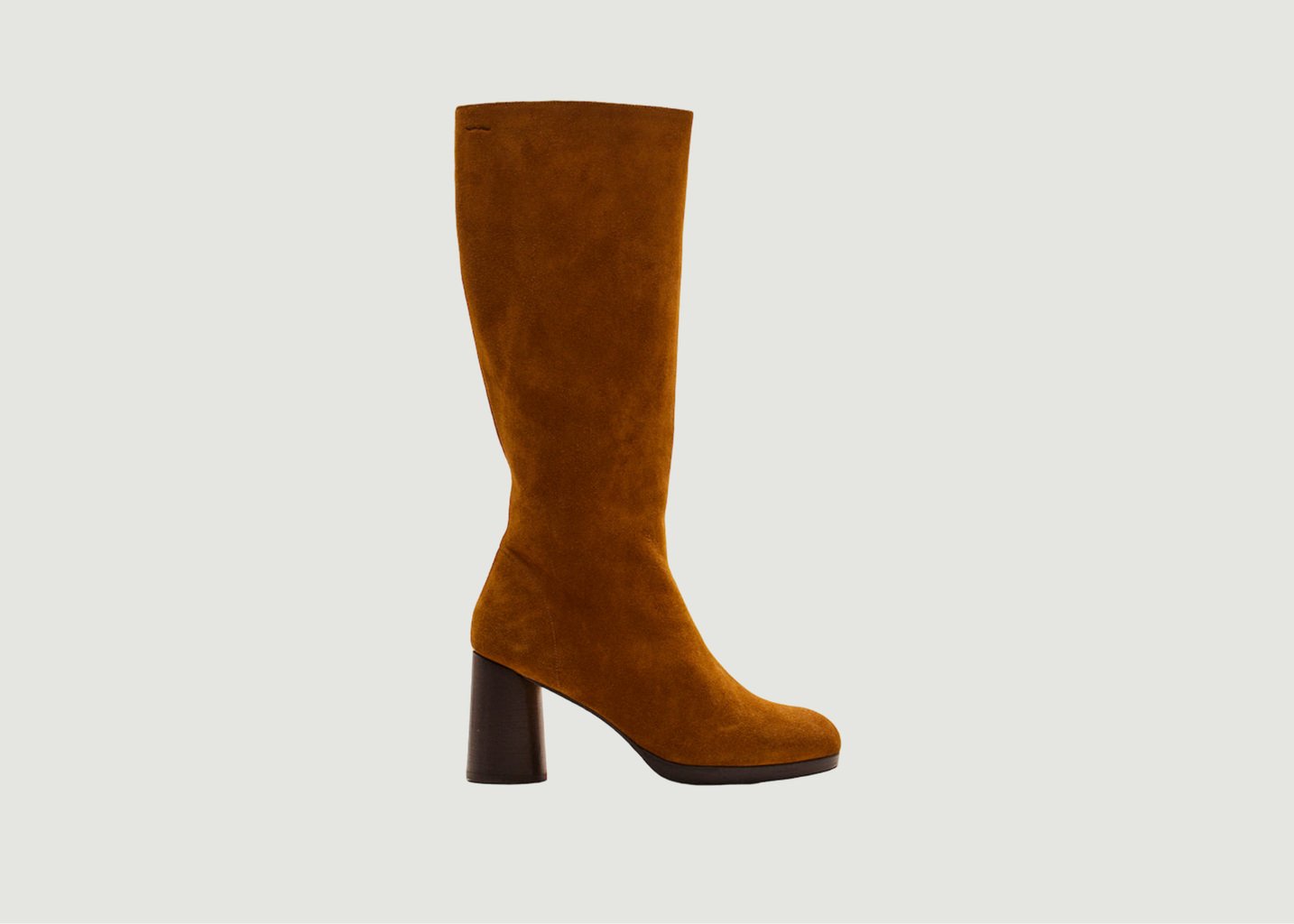 l'exception Bottes Adeline suède Ambre Odaje ex M.Moustache