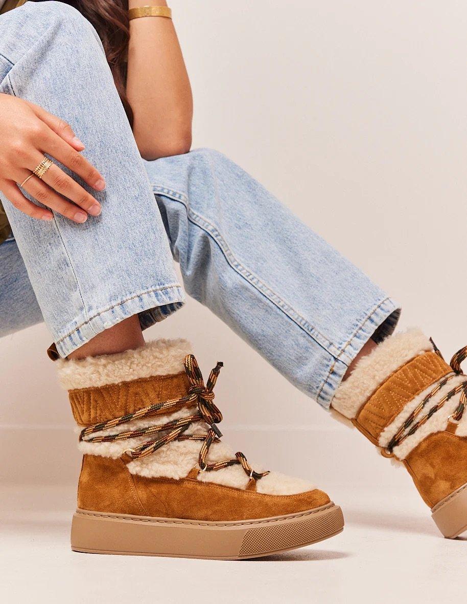 L'exception Bottes Fourrées Sarah Moka Odaje Ex M.Moustache