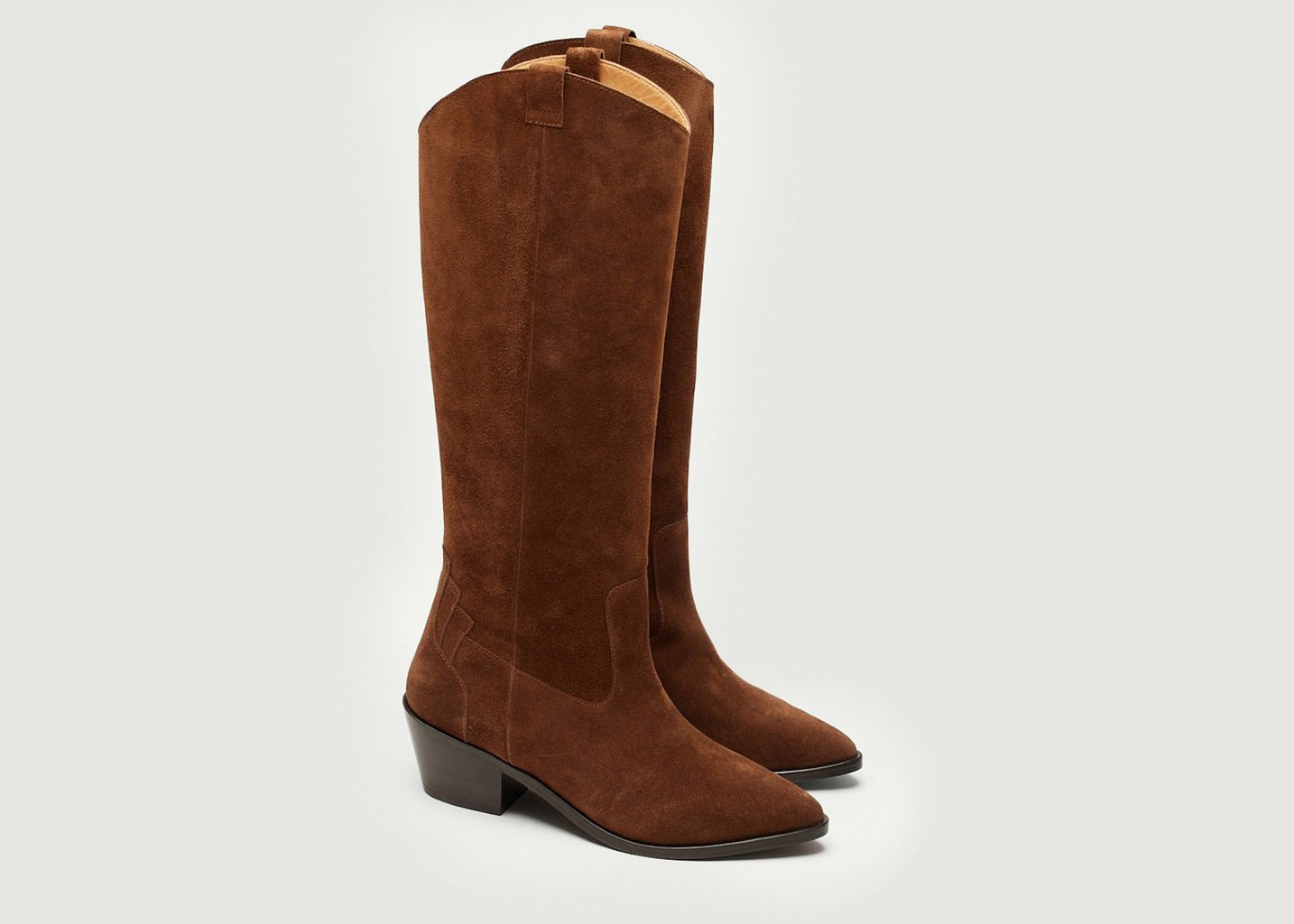 L'exception Bottes Tara Marron Odaje Ex M.Moustache
