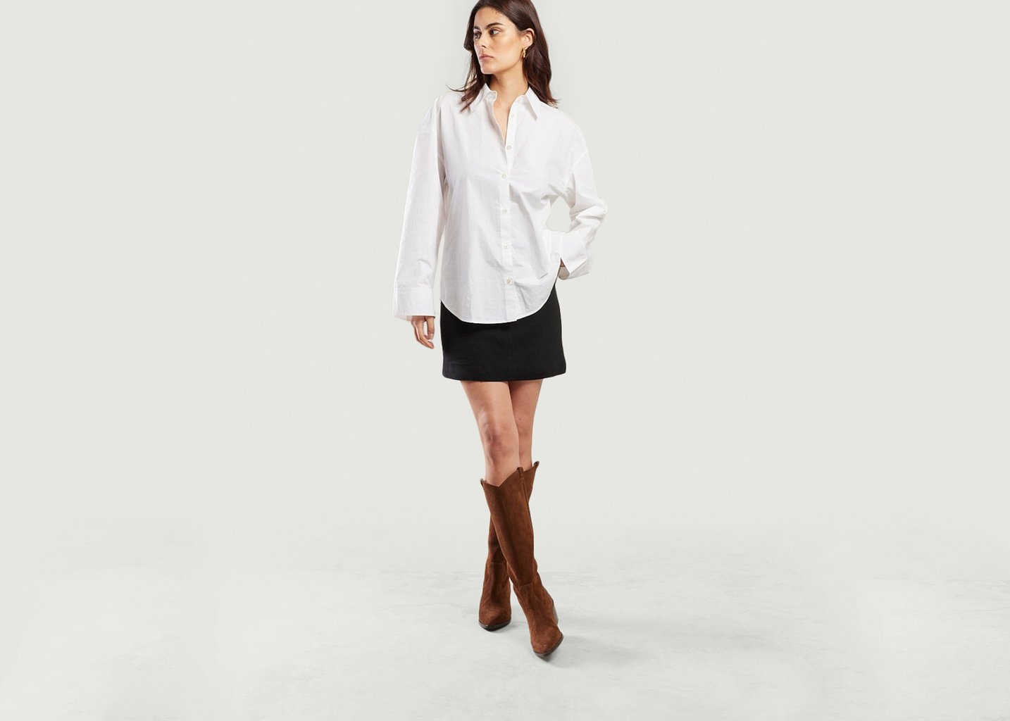 L'exception Bottes Tara Marron Odaje Ex M.Moustache