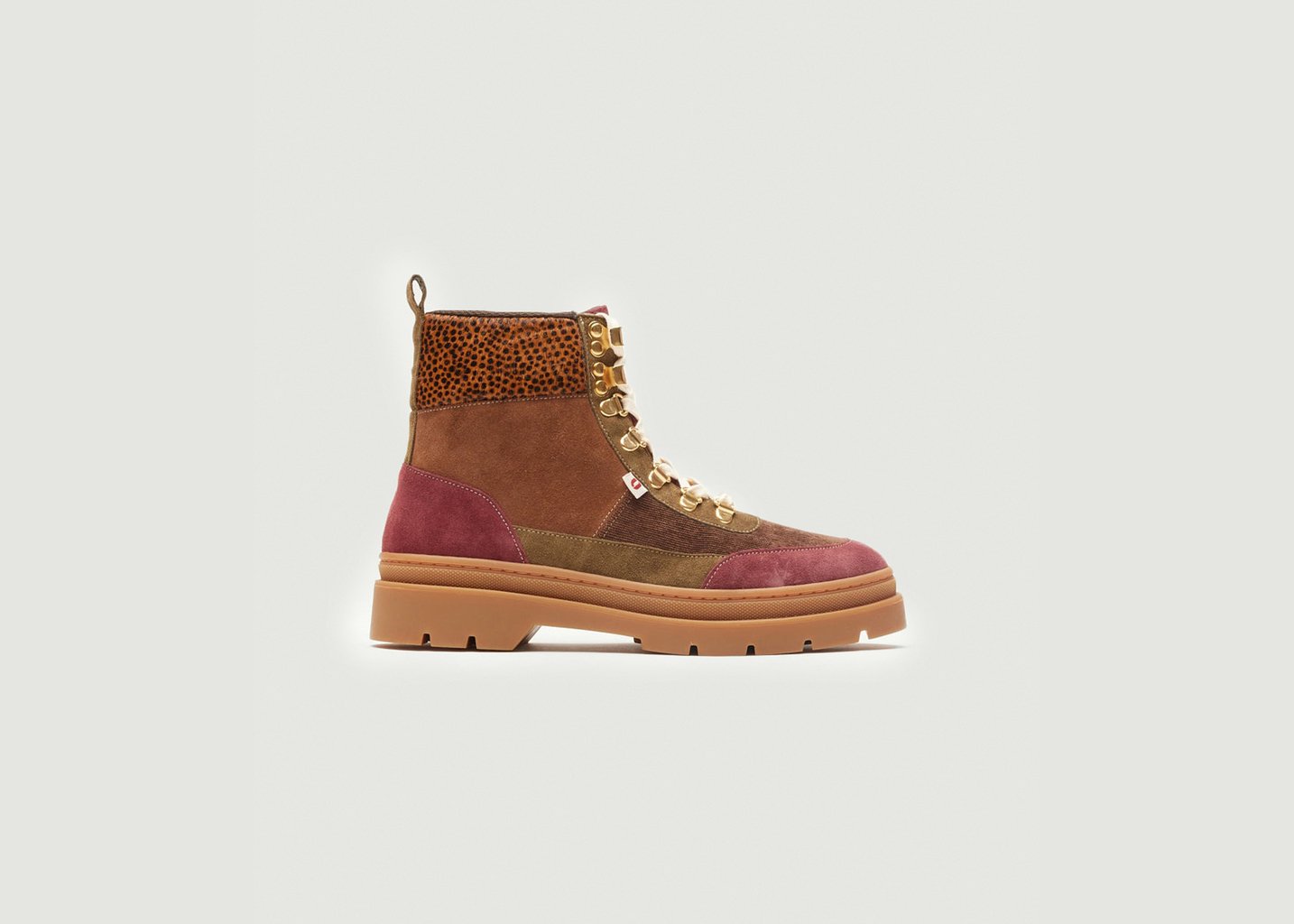 l'exception Bottines à lacets Joelle Multicolore Odaje ex M.Moustache