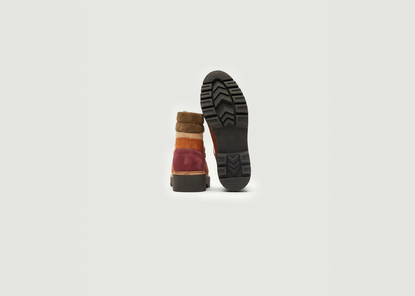 L'exception Bottines à Lacets Talie Multicolore Odaje Ex M.Moustache