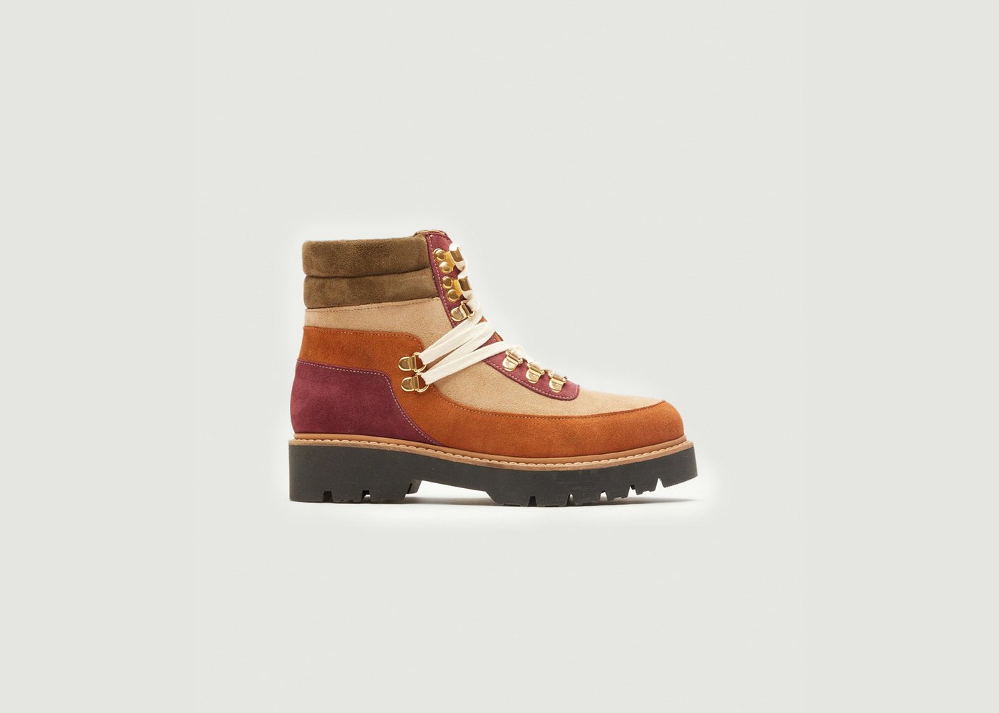 l'exception Bottines à lacets Talie Multicolore Odaje ex M.Moustache