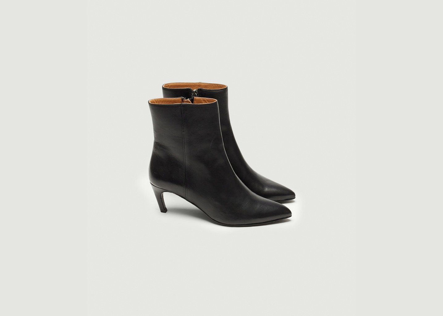 L'exception Bottines à Talons Dolores Noir Odaje Ex M.Moustache