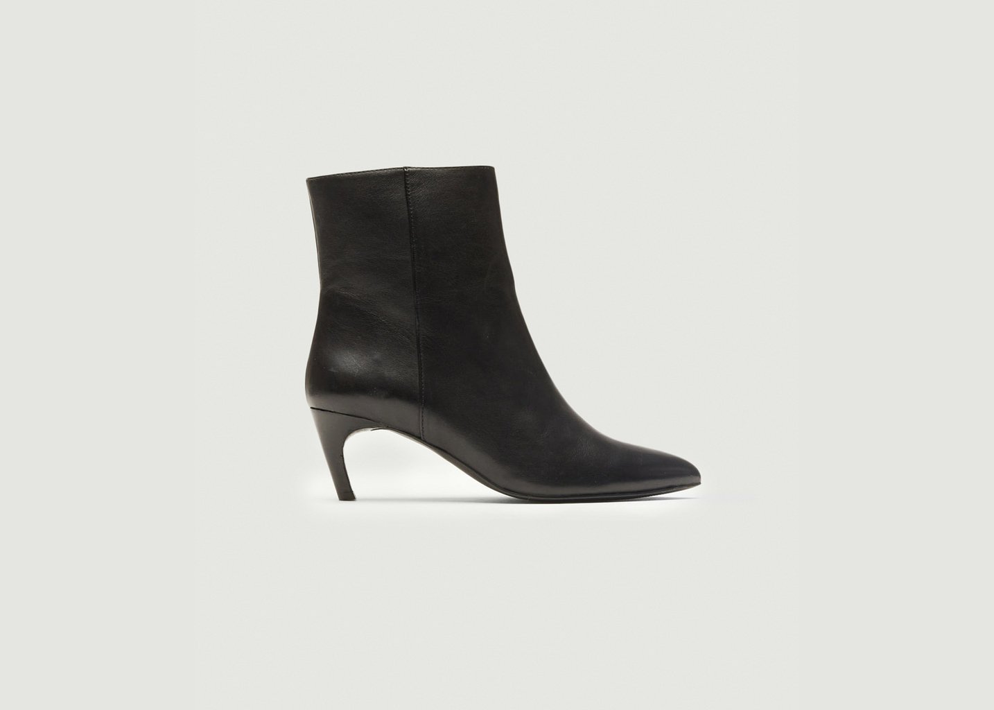 l'exception Bottines à talons Dolores Noir Odaje ex M.Moustache