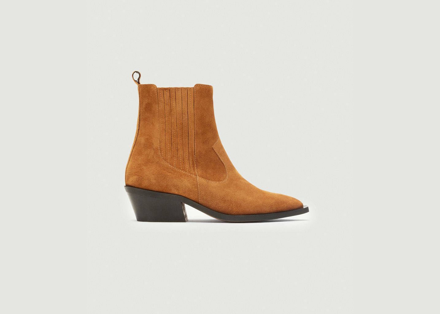 l'exception Bottines à talons Georgia Camel Odaje ex M.Moustache