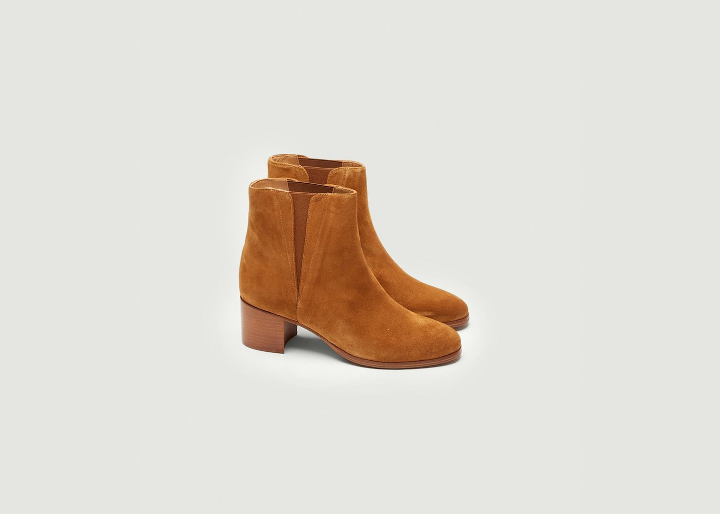 L'exception Bottines à Talons Jeanne M Camel Odaje Ex M.Moustache