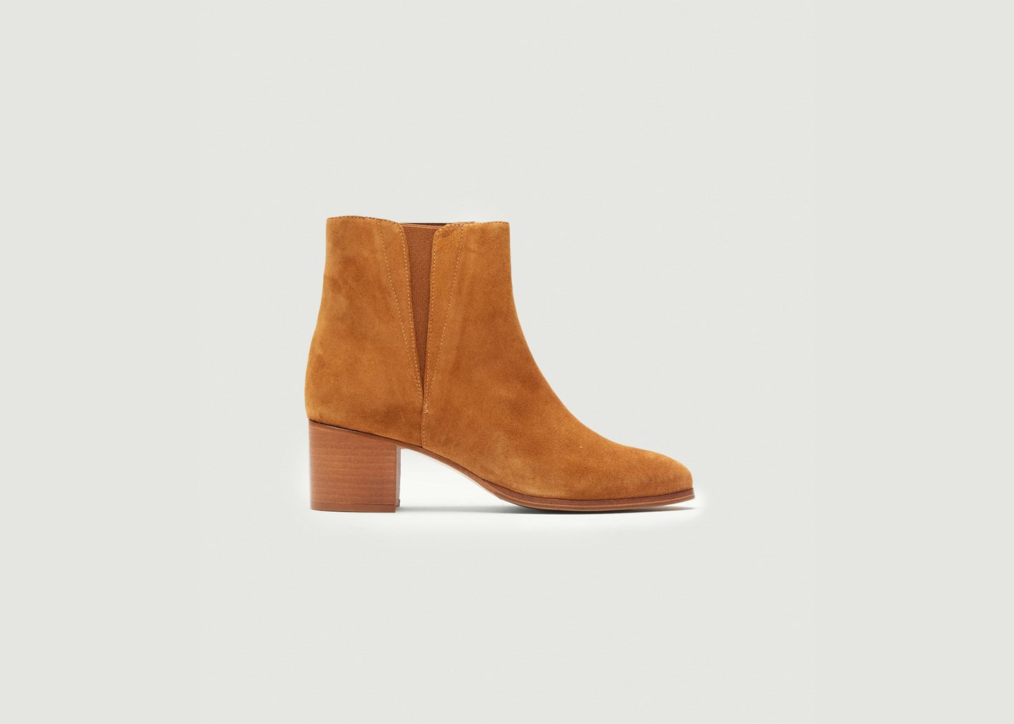 l'exception Bottines à talons Jeanne M Camel Odaje ex M.Moustache