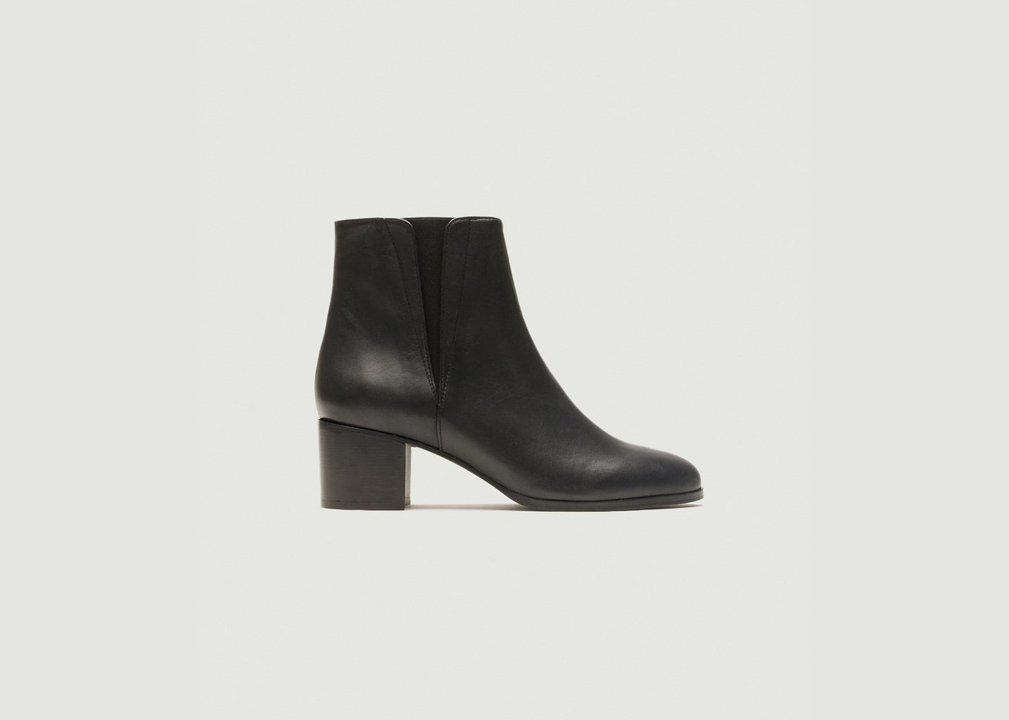 l'exception Bottines à talons Jeanne M Noir Odaje ex M.Moustache