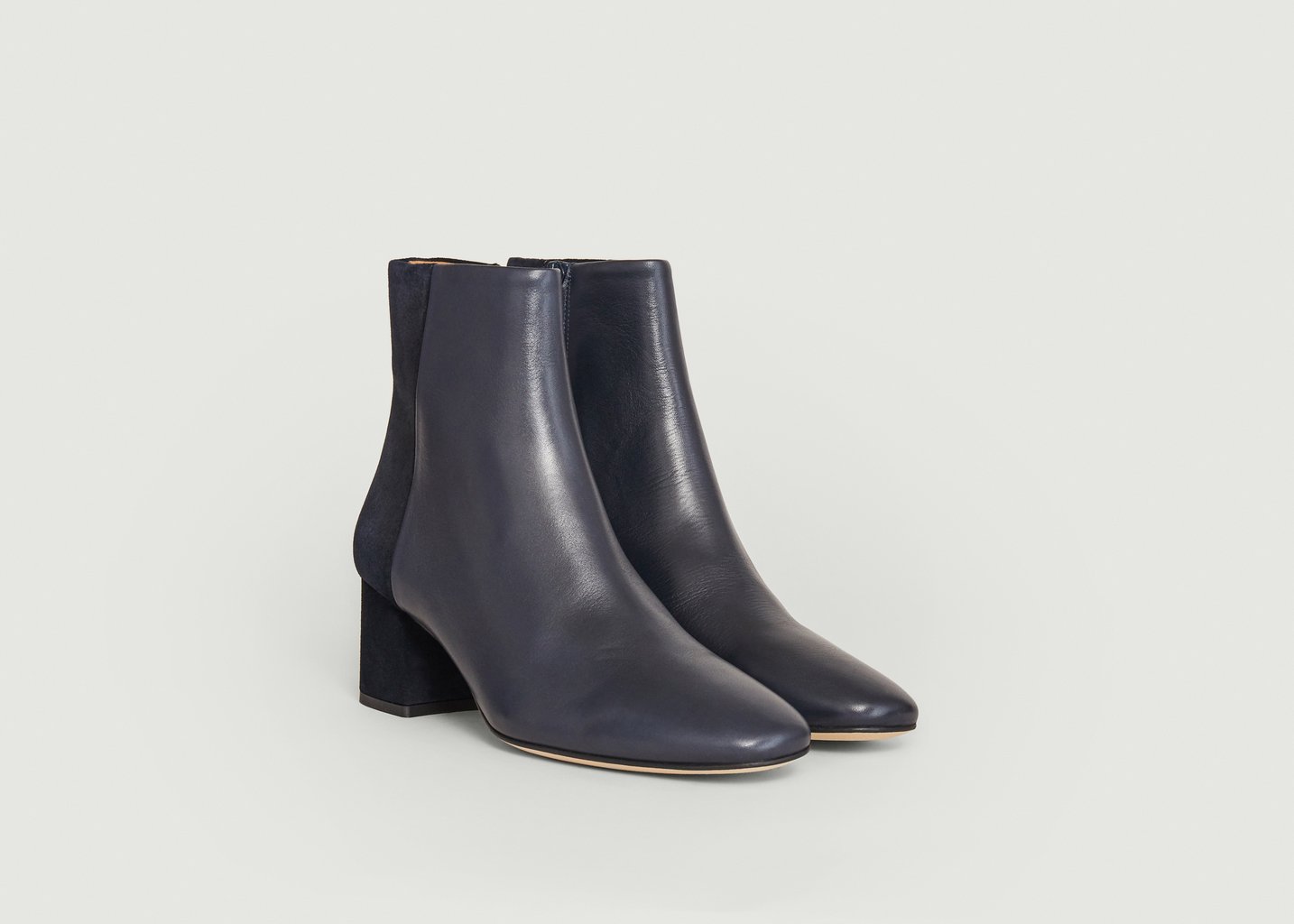 L'exception Bottines Bi Matière Dune L'Exception X Anthology Bleu Marine L'Exception Paris