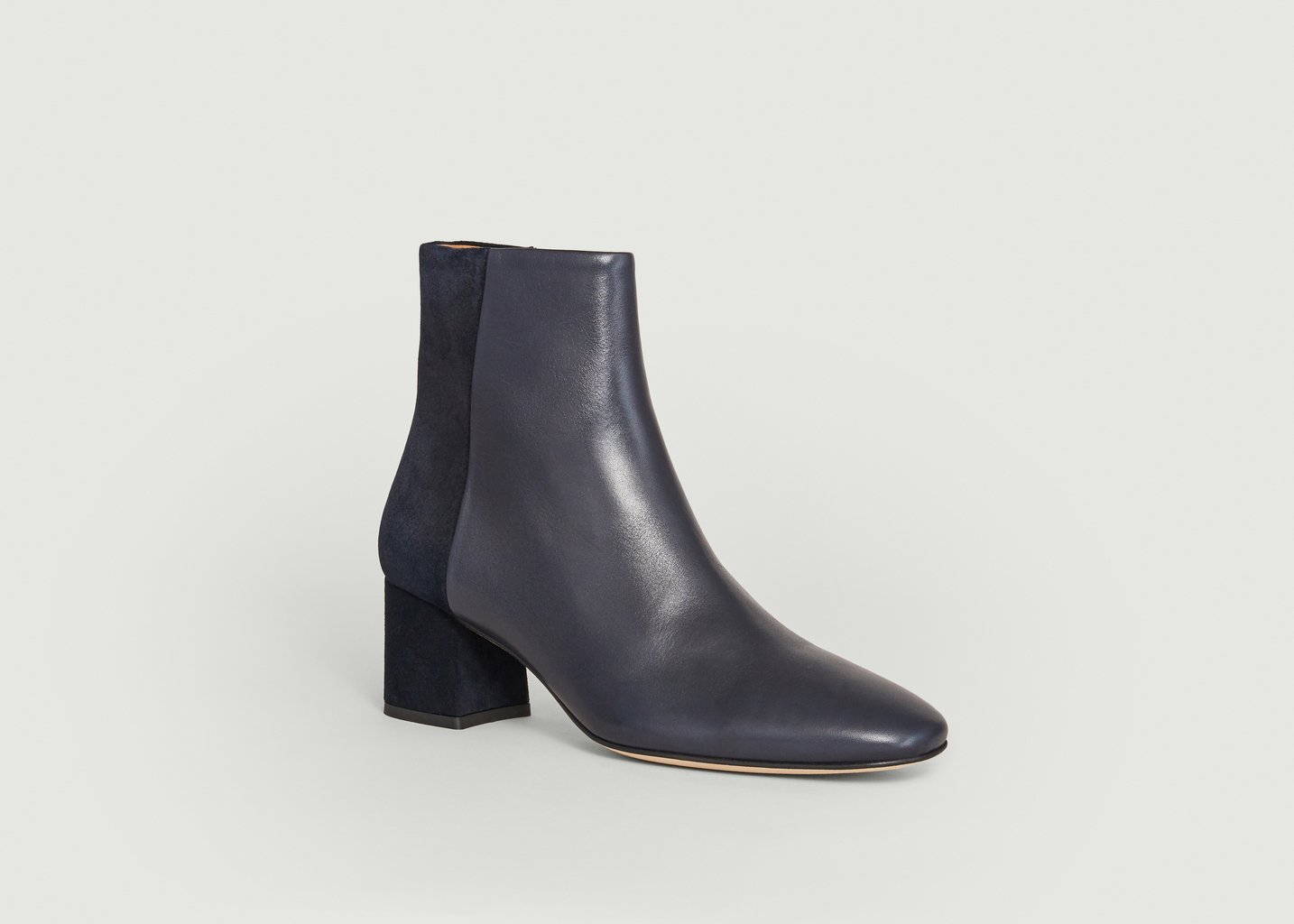 l'exception Bottines bi matière Dune L'Exception x Anthology Bleu Marine L'Exception Paris