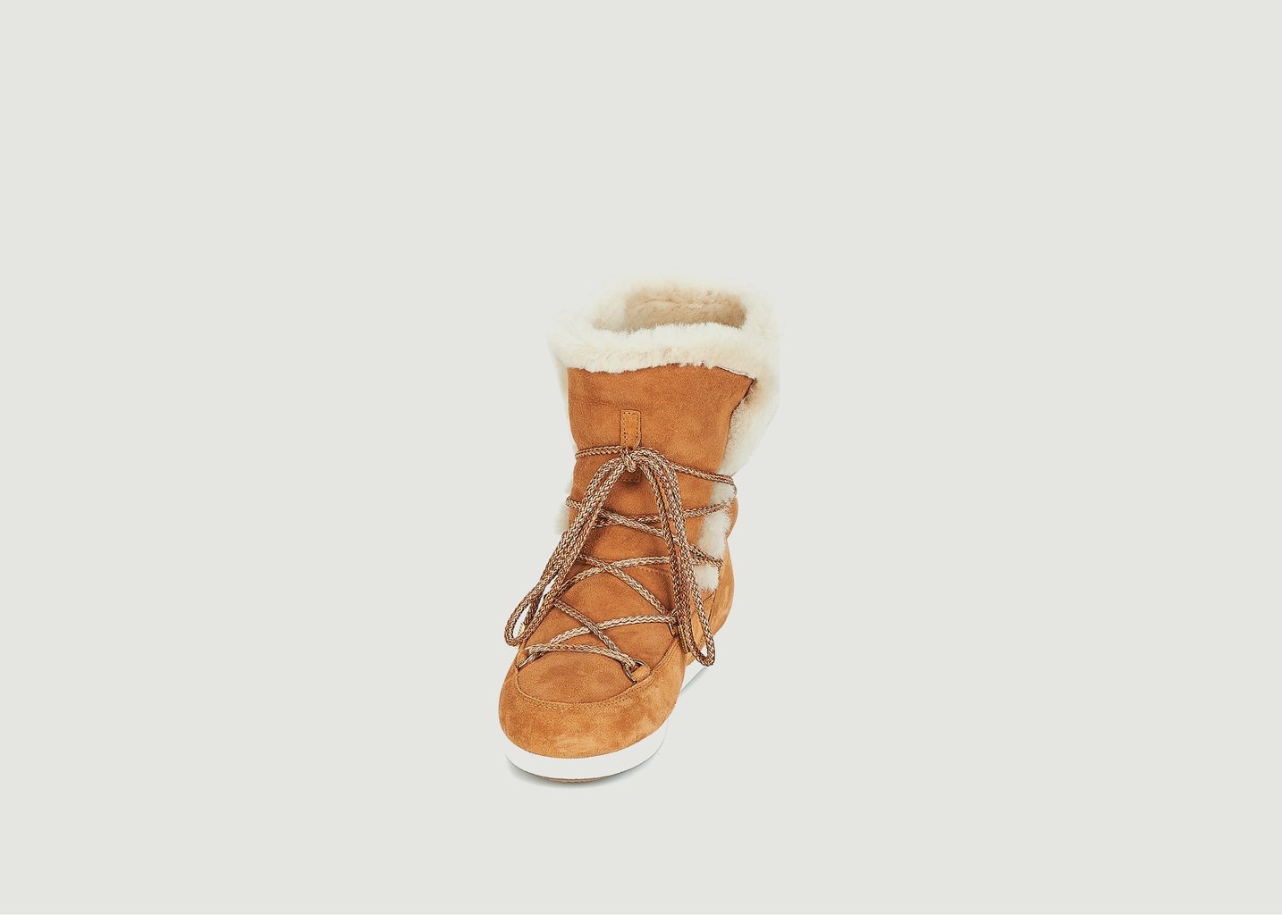 L'exception Bottines Dark Side High Cognac Moon Boot