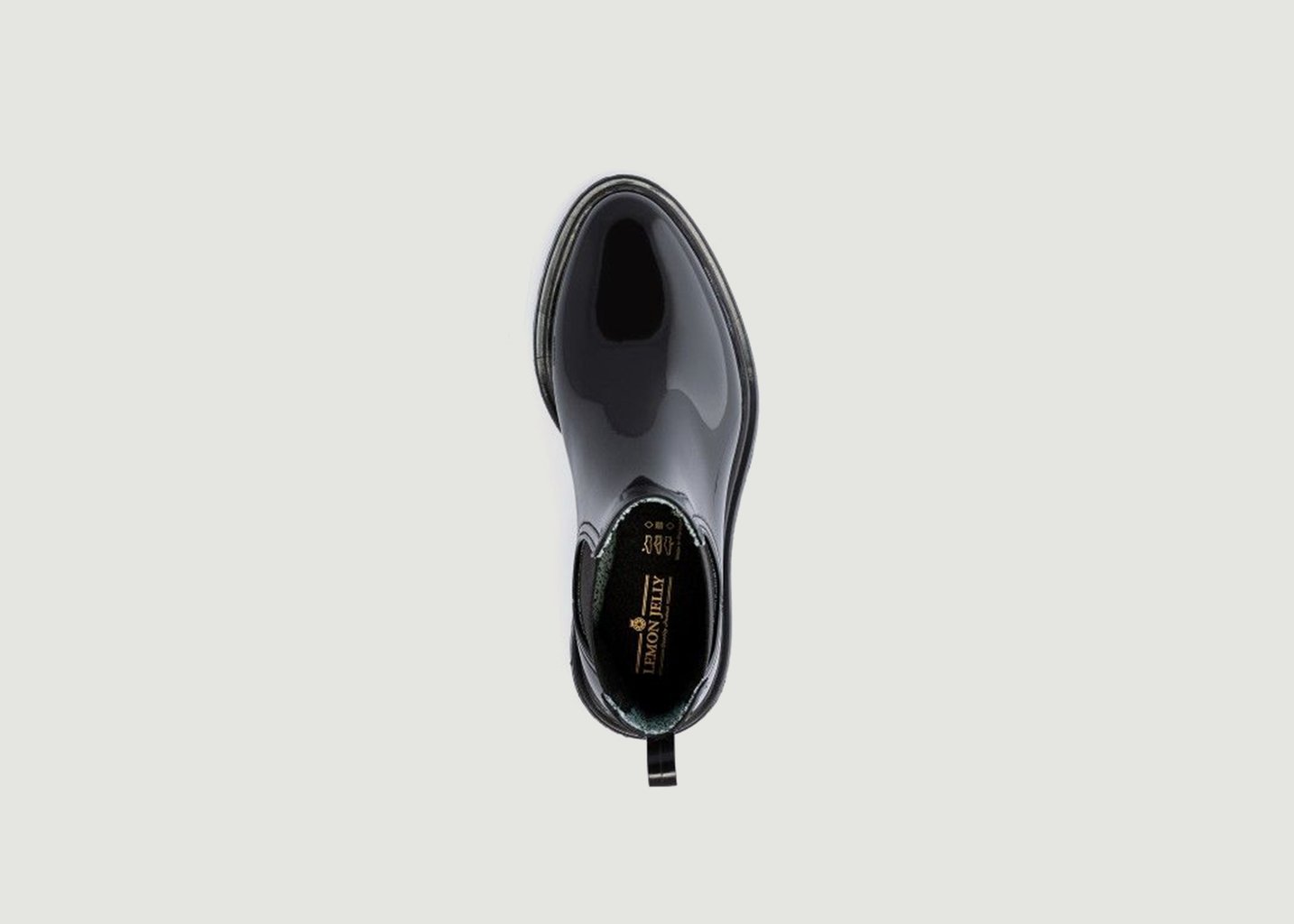 L'exception Bottines De Pluie Maren Noir Lemon Jelly