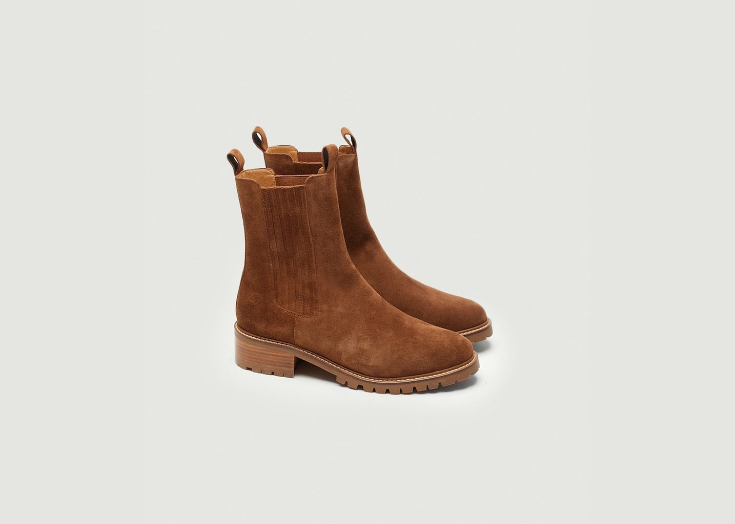 L'exception Bottines Dorianne Marron Odaje Ex M.Moustache