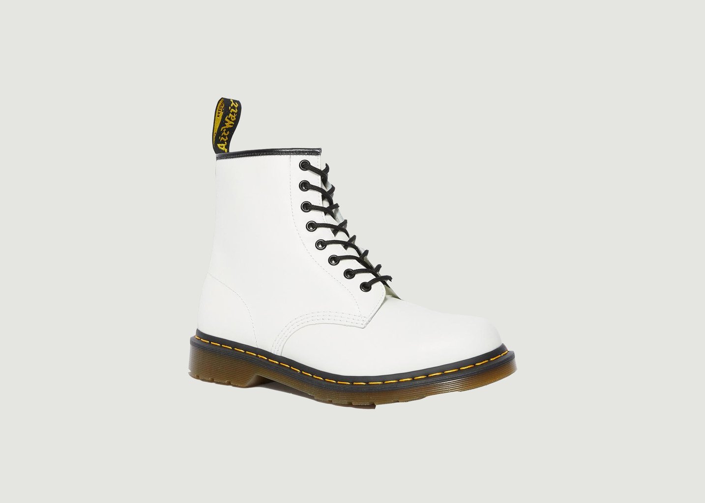 l'exception Bottines en Cuir 1460 Smooth Blanc Dr. Martens