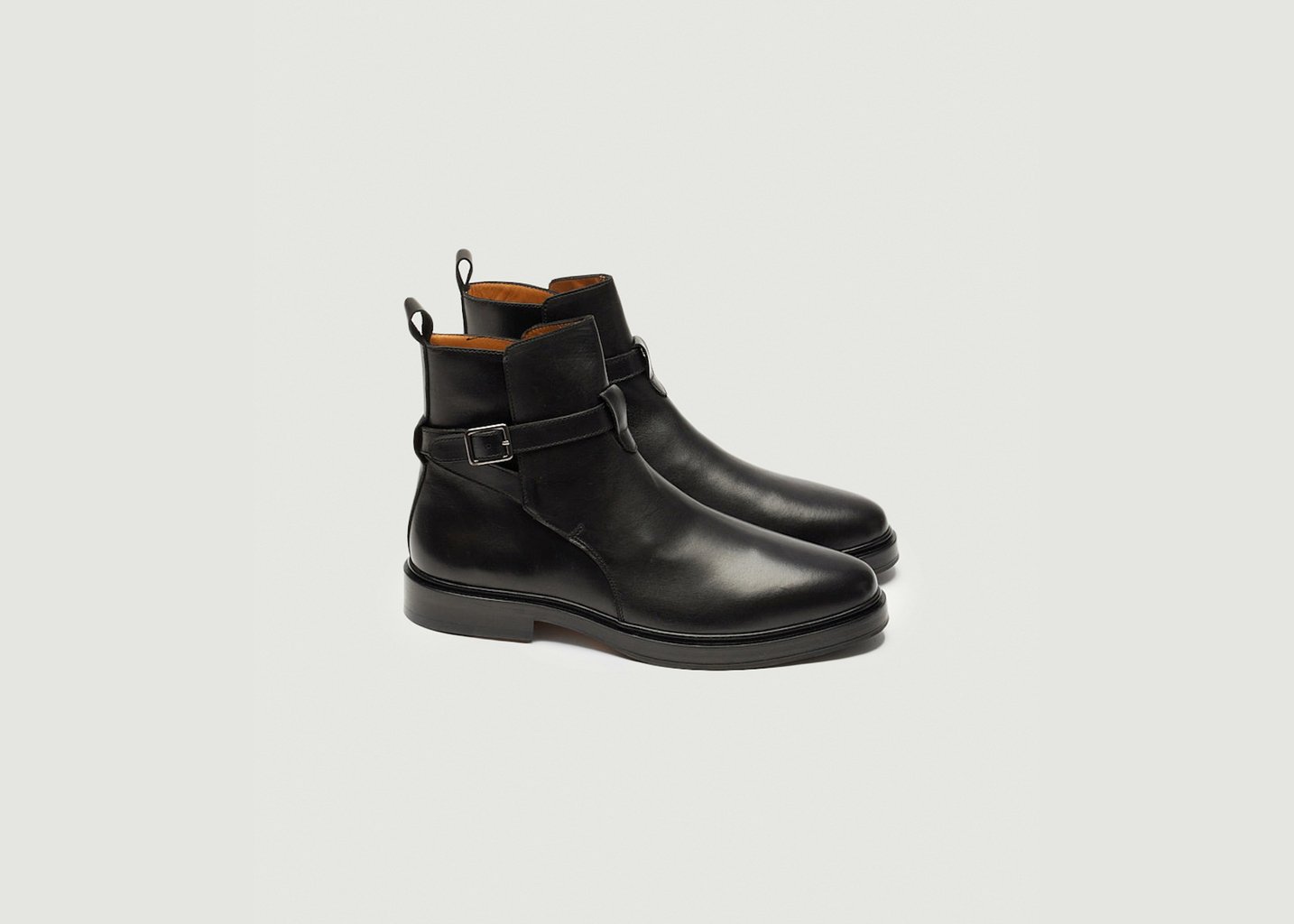 L'exception Bottines Gaetan Noir Odaje Ex M.Moustache