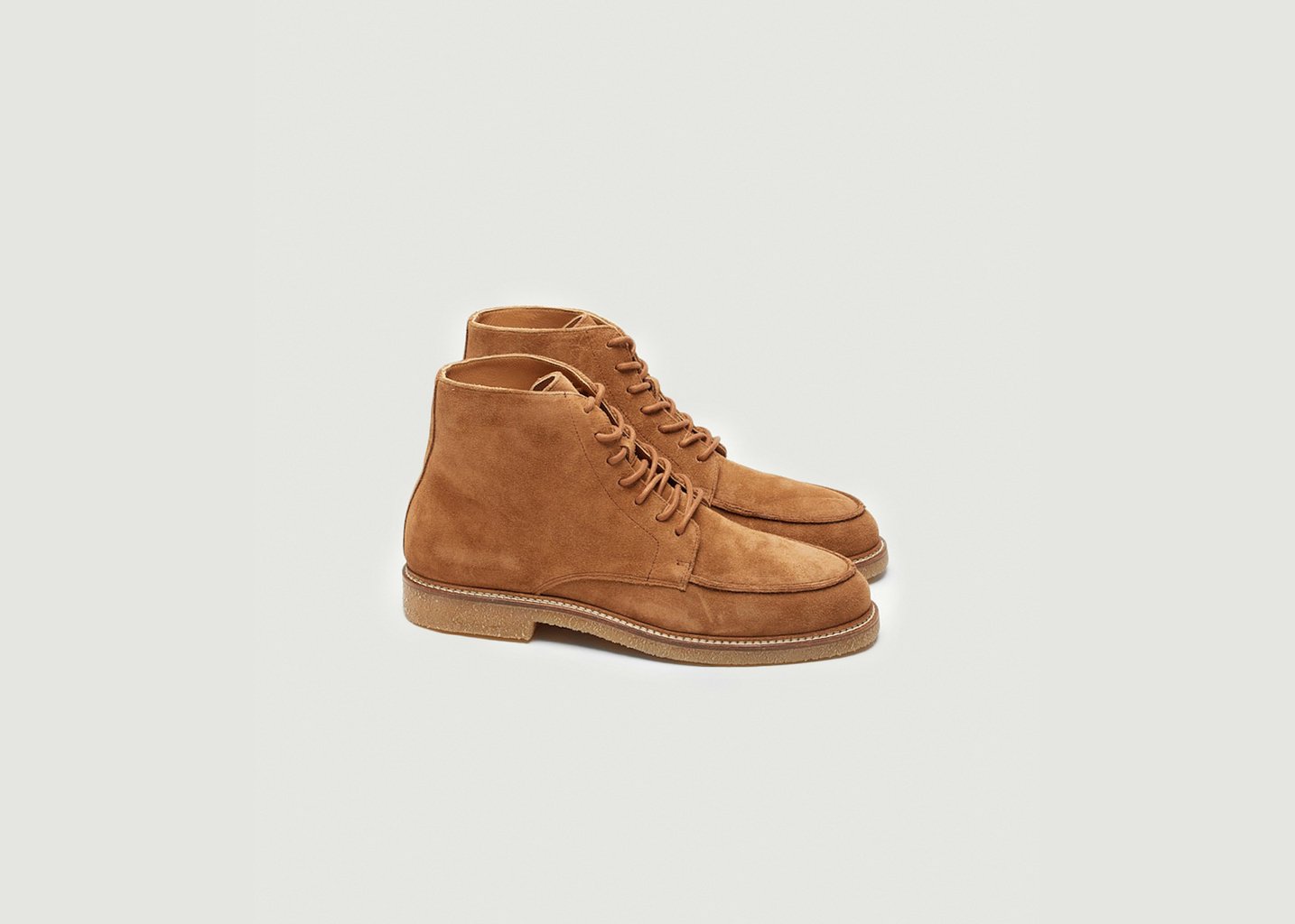 L'exception Bottines Hugo Cognac Odaje Ex M.Moustache