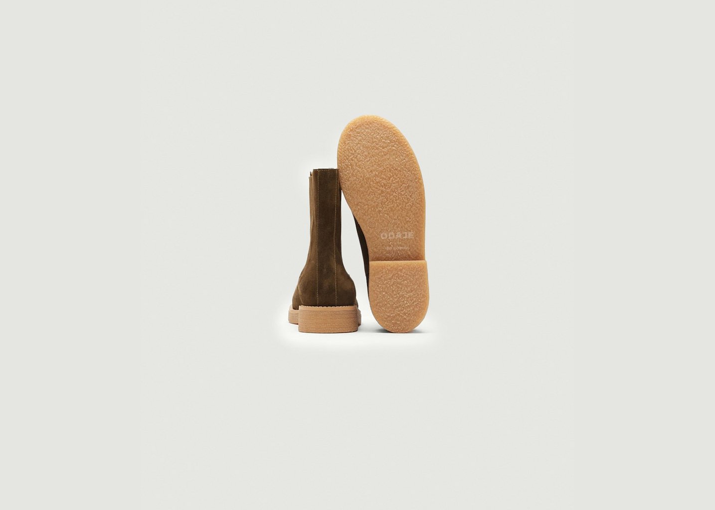L'exception Bottines Isaure Khaki Odaje Ex M.Moustache