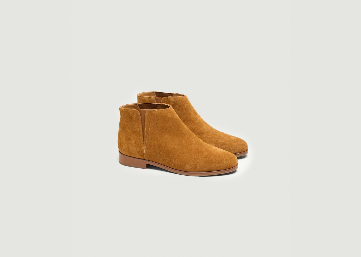 L'exception Bottines Jeanne B Camel Odaje Ex M.Moustache