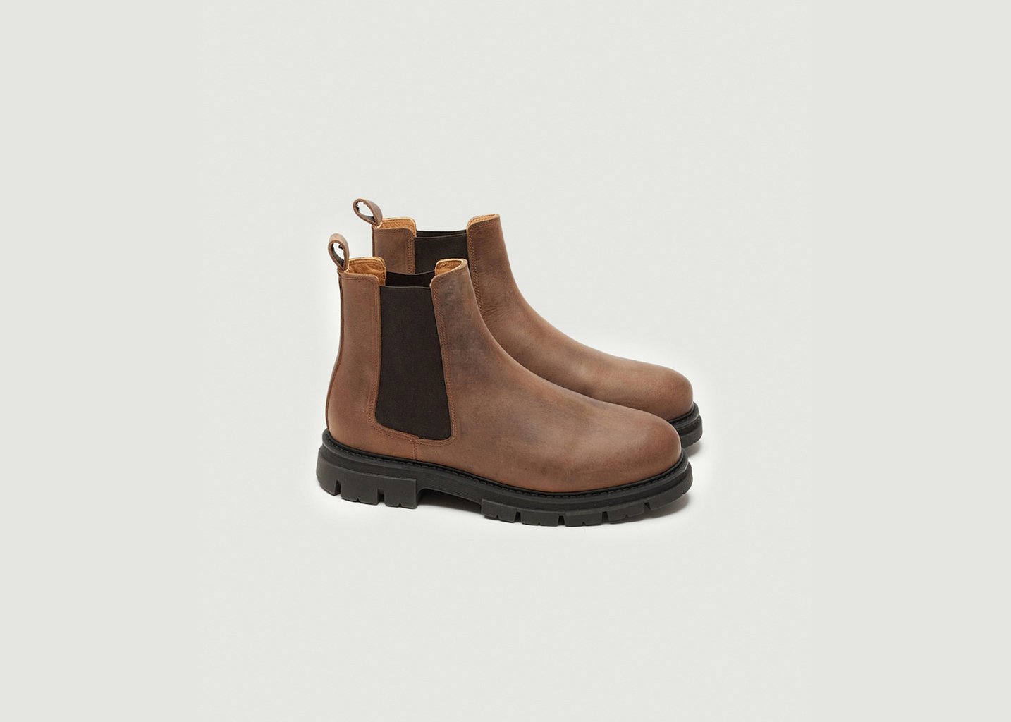 L'exception Bottines Liam Marron Odaje Ex M.Moustache