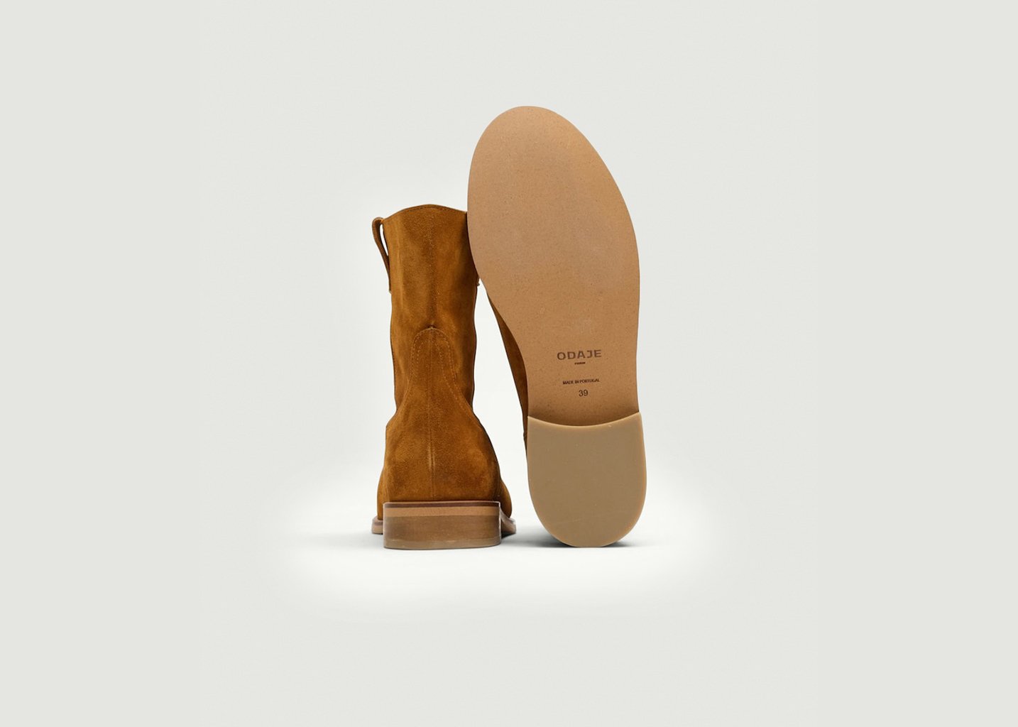 L'exception Bottines Marthe Camel Odaje Ex M.Moustache