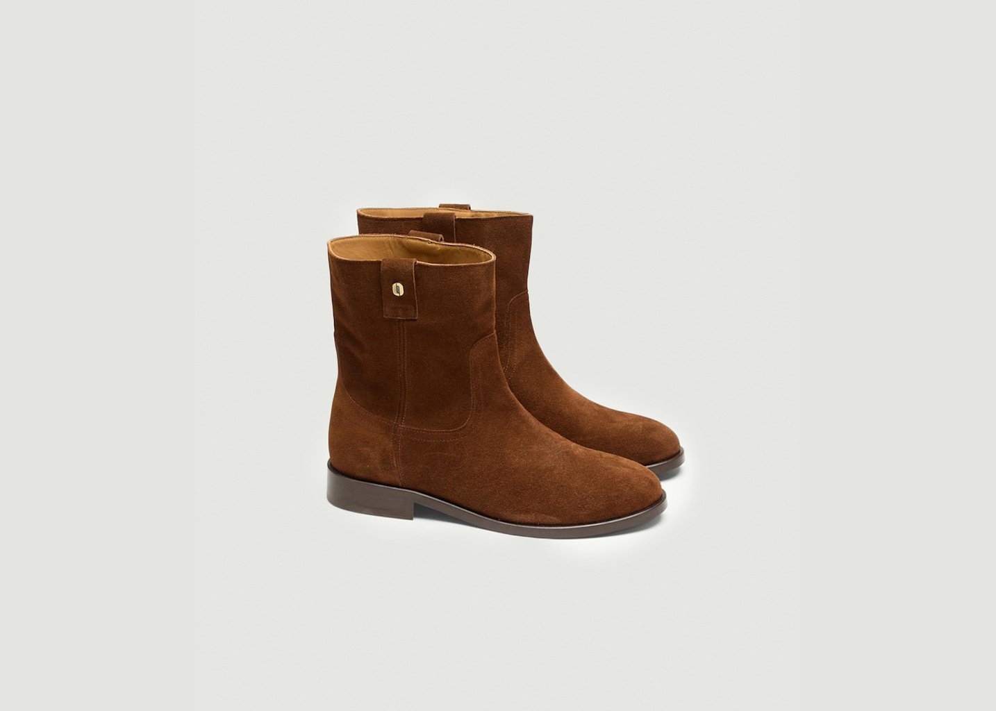 L'exception Bottines Marthe Marron Odaje Ex M.Moustache