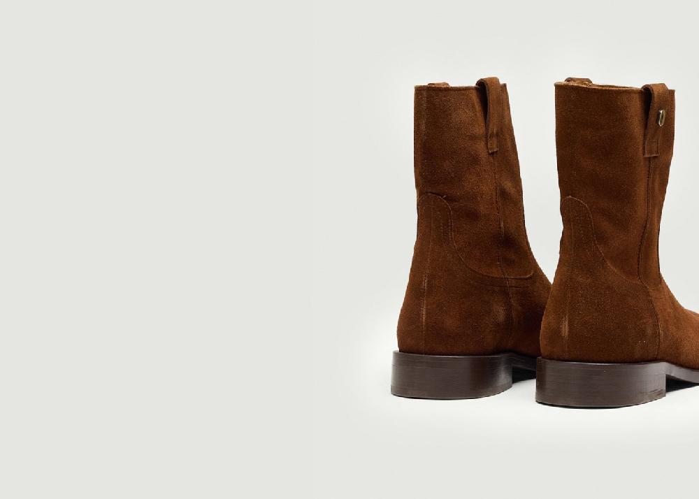 L'exception Bottines Marthe Marron Odaje Ex M.Moustache