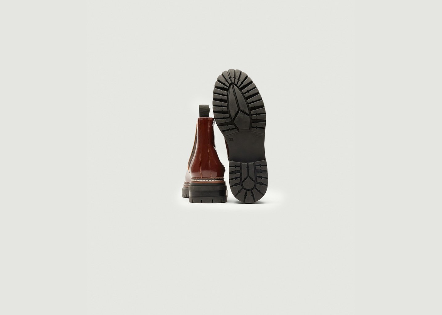 L'exception Bottines Pernille Marron Odaje Ex M.Moustache
